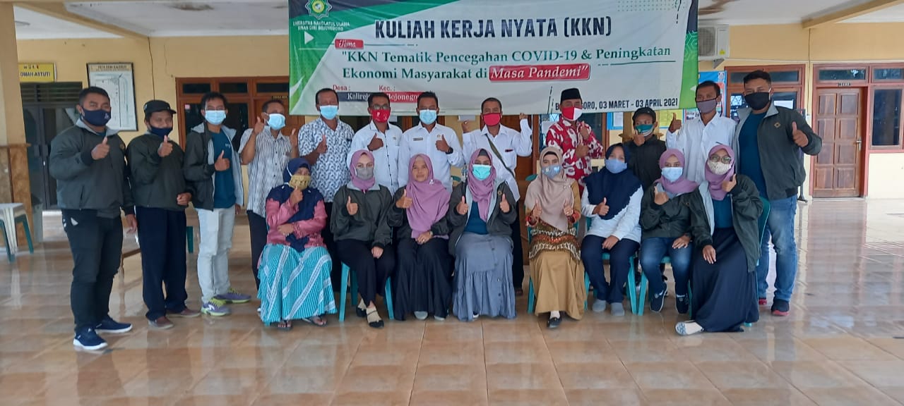 PENUTUPAN KKN UNIVERSITAS NU SUNAN GIRI BOJONEGORO