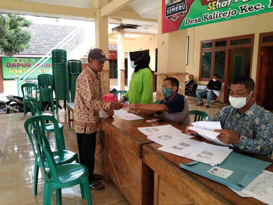 Penyaluran BLT DD Tahap IV Tahun 2021