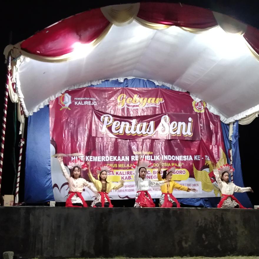 Pentas Seni Memperingati Hari Kemerdekaan Indonesia ke 78